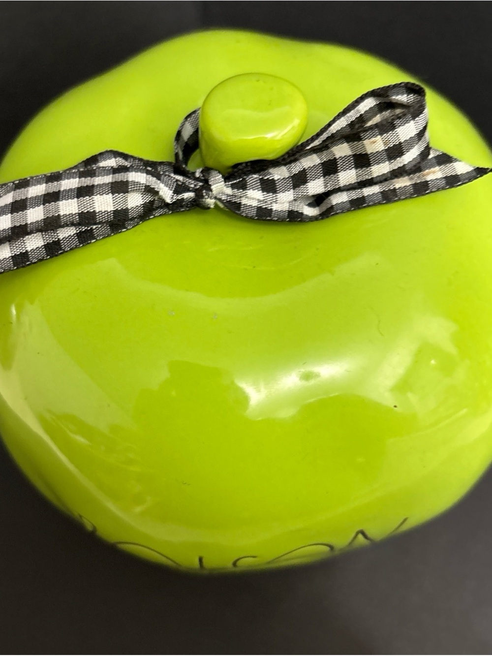 Rae Dunn Green Poison Apple Birdhouse - Halloween Online Exclusive - Picture 4 of 9